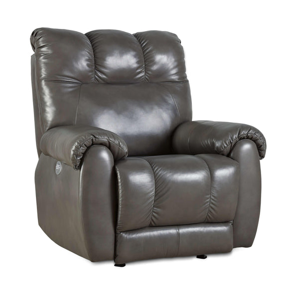 Southern Motion Top Flight Power Leather Recliner with Wall Recline 6146P/906-04 IMAGE 1
