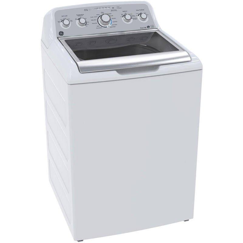 GE Top Loading Washer with Stainless Steel Basket GTW575BMMWS IMAGE 3