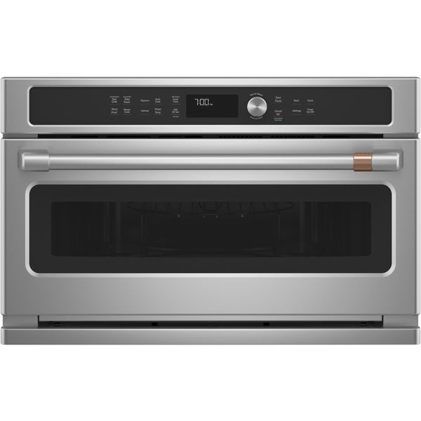Café 30-inch, 1.7 cu. ft. Built-In Microwave Oven with Convection CWB713P2NS1 IMAGE 1