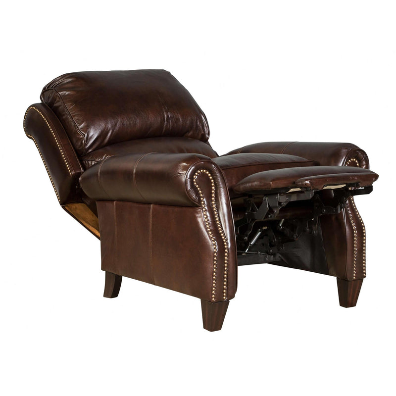 Barcalounger Churchill Leather Recliner 7-4440-5404-41 IMAGE 4