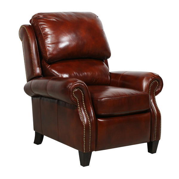 Barcalounger Churchill Leather Recliner 7-4440-5406-42 IMAGE 1