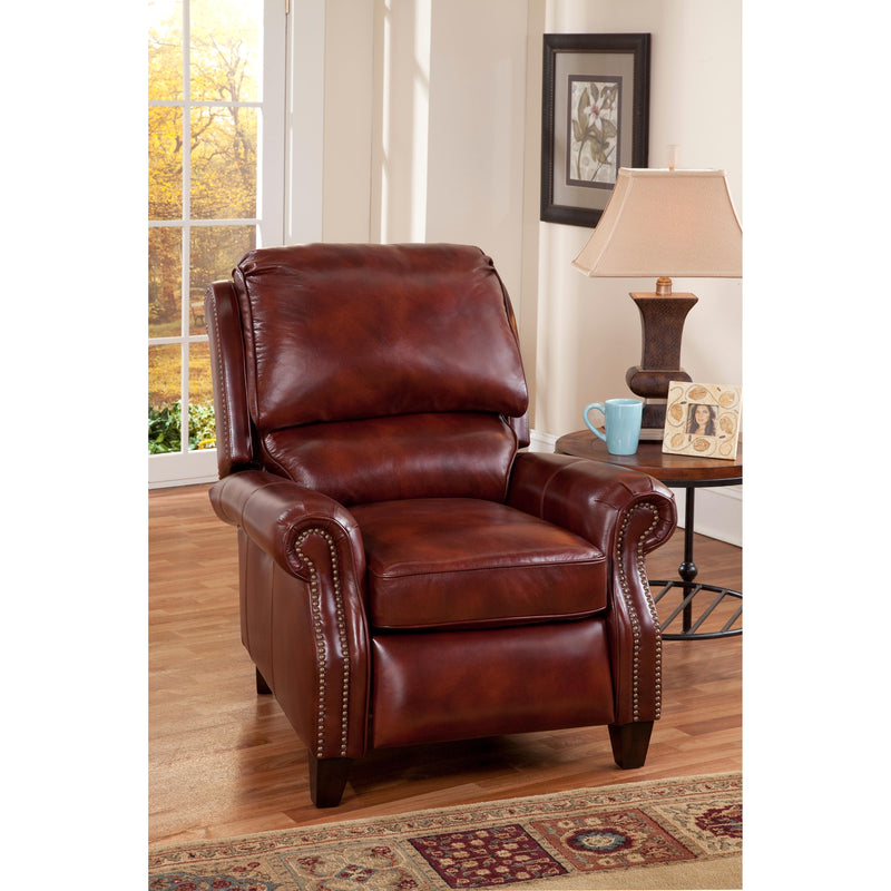 Barcalounger Churchill Leather Recliner 7-4440-5406-42 IMAGE 2