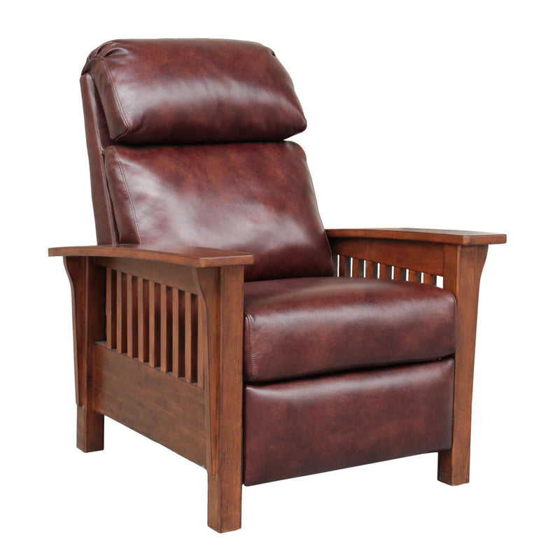 Barcalounger Mission Leather Recliner 7-3323-5702-87 IMAGE 2