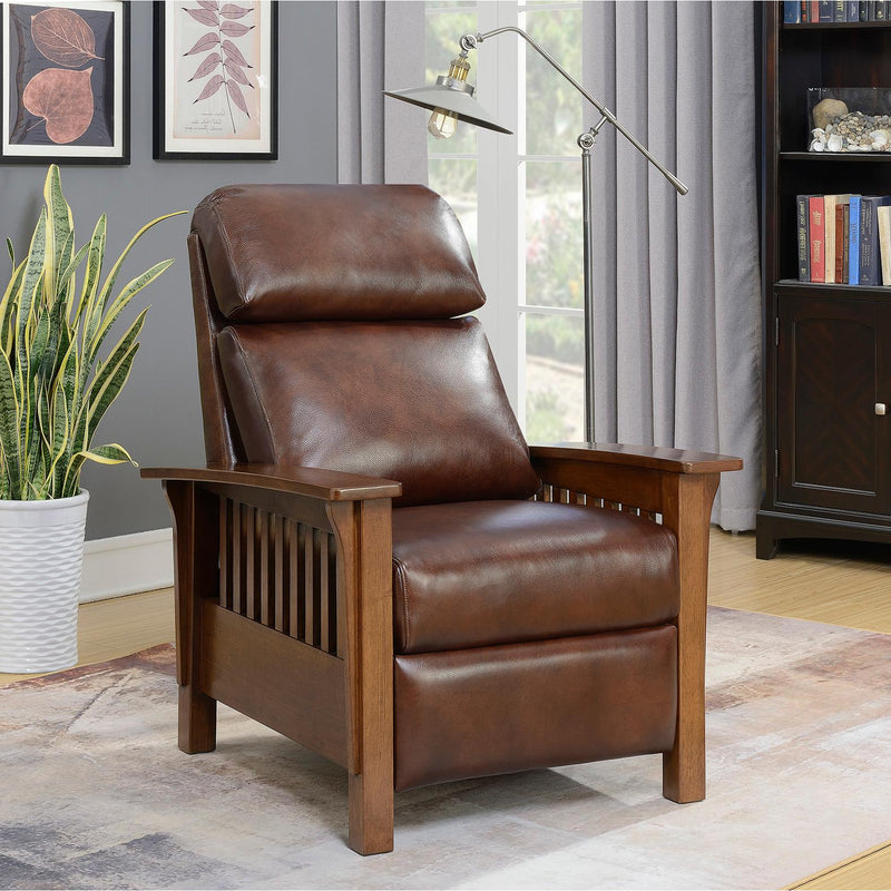 Barcalounger Mission Leather Recliner 7-3323-5702-87 IMAGE 6