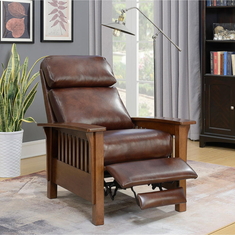 Barcalounger Mission Leather Recliner 7-3323-5702-87 IMAGE 7