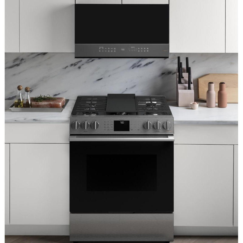Café 30-inch Slide-in Gas Range with Convection Technology CGS700M2NS5 IMAGE 5