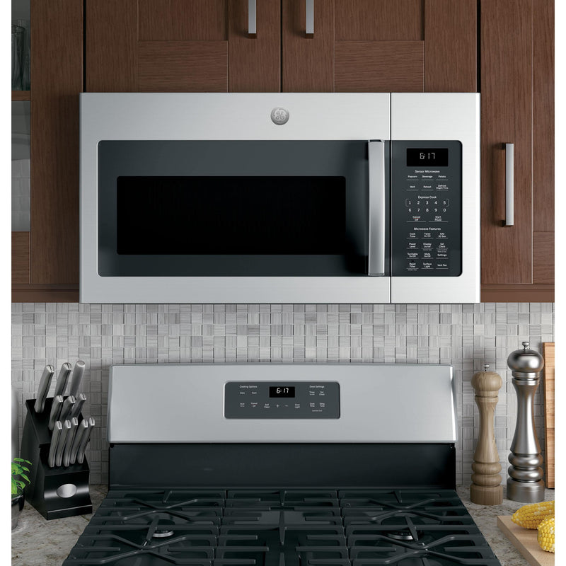 GE 30-inch, 1.7 cu.ft. Over-the-Range Microwave Oven with Sensor Cooking JVM6175YKFS IMAGE 4