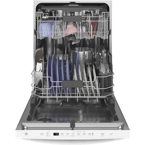GE 24-inch Built-in Dishwasher with Sanitize Option GDT665SGNWW IMAGE 4