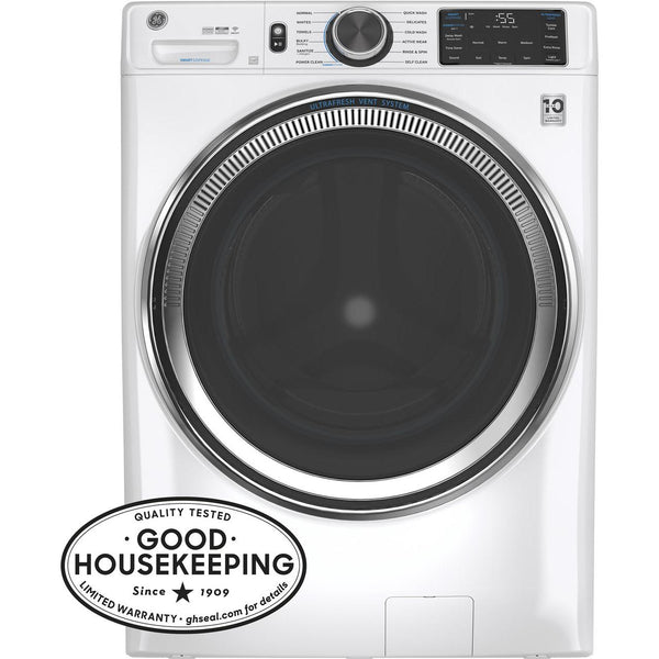 GE 4.8 cu. ft. Front Loading Washer with SmartDispense™ GFW650SSNWW IMAGE 1