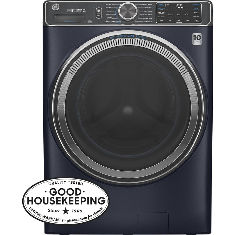 GE 5.0 cu.ft. Front Loading Washer with SmartDispense™ GFW850SPNRS IMAGE 2
