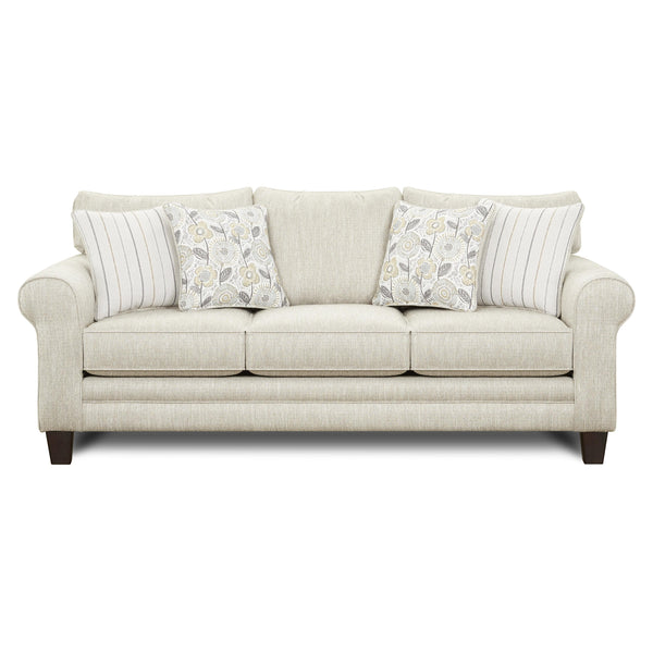 Fusion Furniture Stationary Fabric Sofa 1140 VANDY HEATHER IMAGE 1