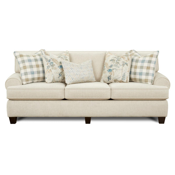 Fusion Furniture Stationary Fabric Sofa 39-00KP FELIX DUNE IMAGE 1