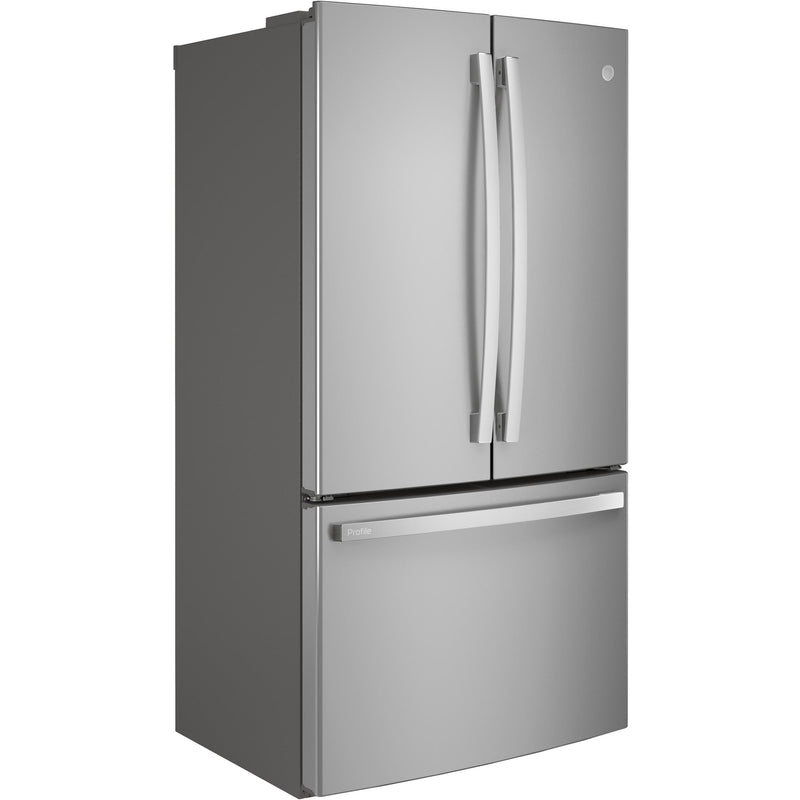GE Profile 36-inch, 23.1 cu. ft. Counter-Depth French 3-Door Refrigerator with Interior Ice Maker PWE23KYNFS IMAGE 12
