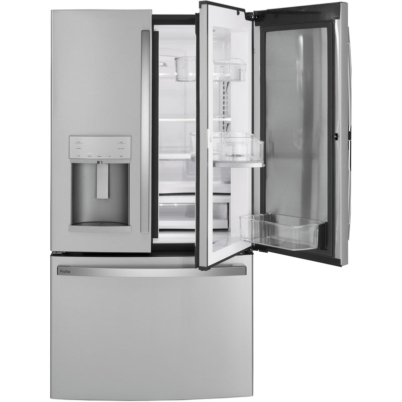 GE Profile 36-inch, 27.7 cu. ft. French 3-Door Refrigerator PFD28KYNFS IMAGE 4