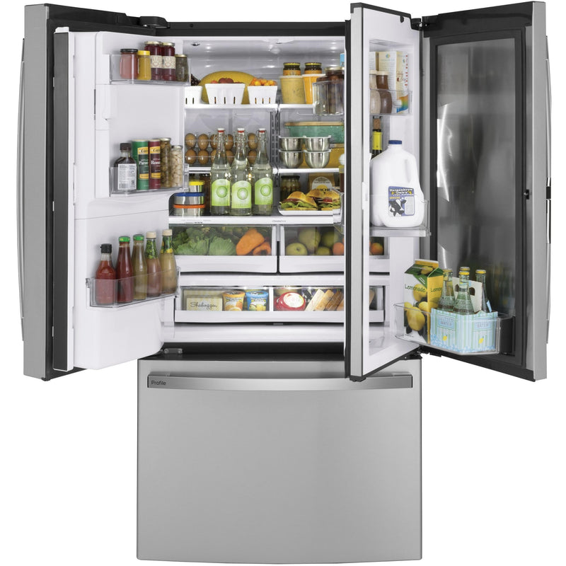 GE Profile 36-inch, 27.7 cu. ft. French 3-Door Refrigerator PFD28KYNFS IMAGE 9