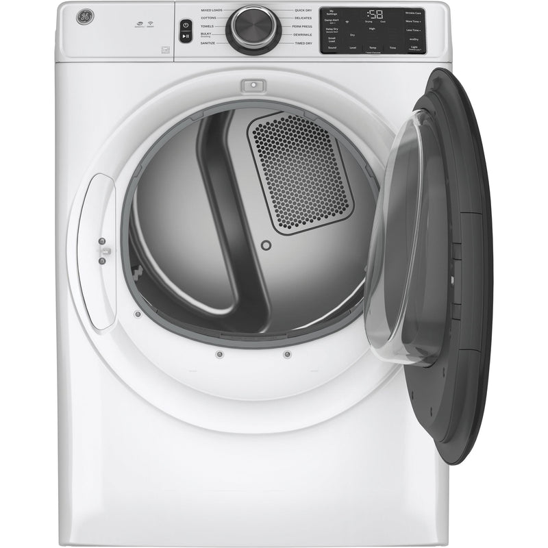 GE 7.8 cu.ft. Electric Dryer with Built-In WiFi GFV55ESSNWW IMAGE 3