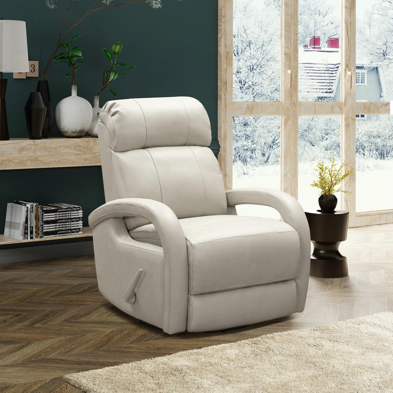 Barcalounger Harvey Swivel Glider Leather Recliner 8-4407-5702-91 IMAGE 8