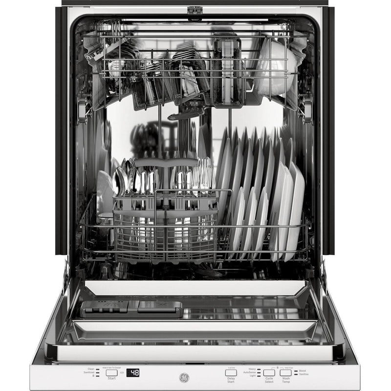 GE 24-inch Built-in Dishwasher with Sanitize Option GDT226SGLWW IMAGE 4