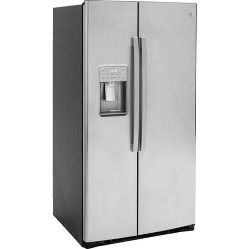 GE Profile 36-inch, 25.3 cu. ft. Side-by-Side Refrigerator with Ice and Water PSE25KYHFS IMAGE 5