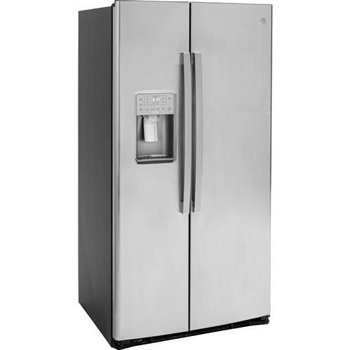 GE Profile 36-inch, 22.1 cu. ft. Counter-Depth Side-by-Side Refrigerator with Ice and Water PZS22MYKFS IMAGE 5