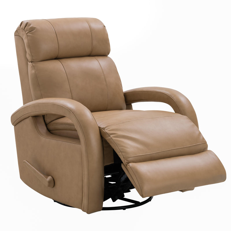 Barcalounger Harvey Swivel Glider Leather Recliner 8-4407-5709-87 IMAGE 4