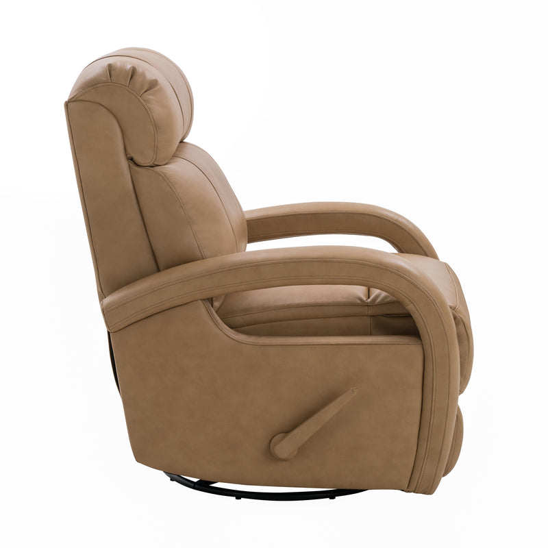 Barcalounger Harvey Swivel Glider Leather Recliner 8-4407-5709-87 IMAGE 7