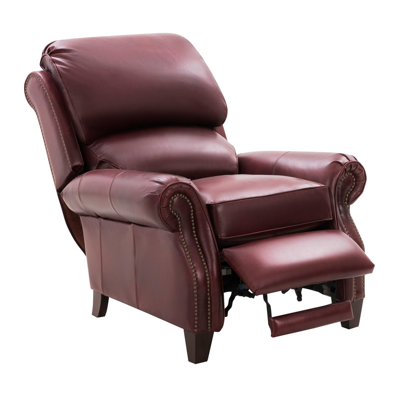 Barcalounger Churchill Leather Recliner 7-4440-5710-76 IMAGE 4