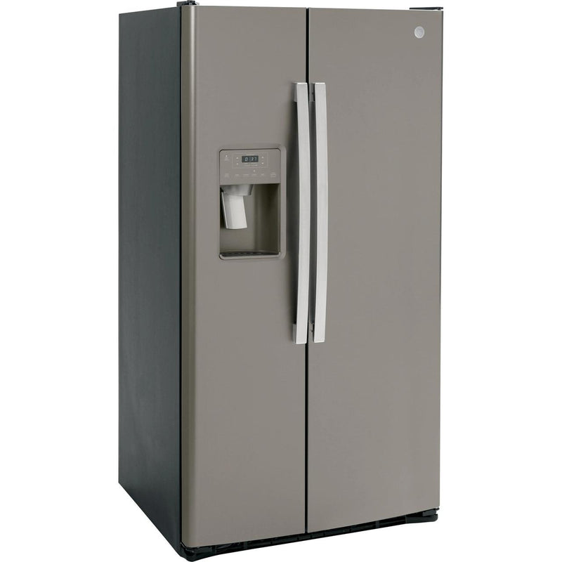 GE 36-inch, 25.3 cu. ft. Side-by-Side Refrigerator with Water and Ice Dispenser GSS25GMPES IMAGE 5