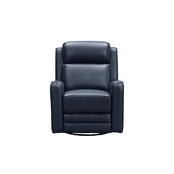 Barcalounger Kennedy Power Swivel Glider Leather Match Recliner 8PH-3757-3731-45 IMAGE 1