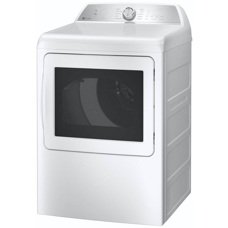 GE Profile 7.4 cu.ft. Electric Dryer with Wi-Fi PTD60EBSRWS IMAGE 2