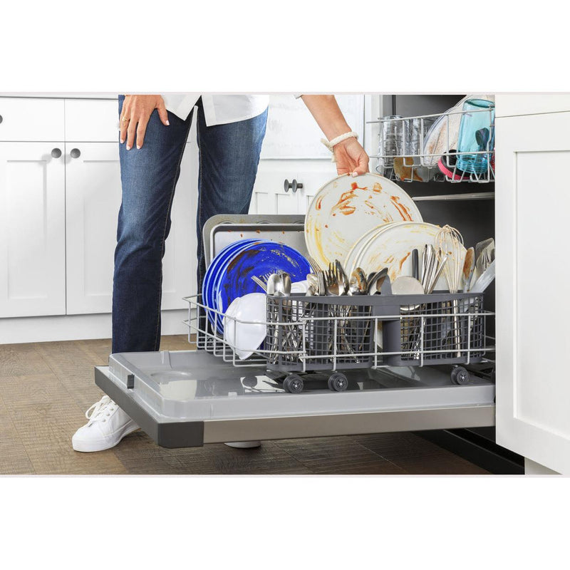 GE 24-inch Built-in Dishwasher with Hard Food Disposer GDF450PGRBB IMAGE 7