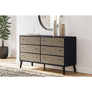 Signature Design by Ashley Charlang EB1198-231 Six Drawer Dresser IMAGE 7