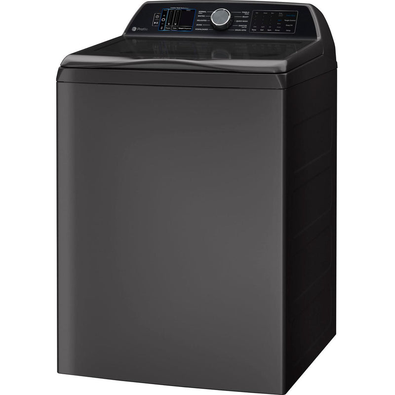GE Profile 5.3 cu. ft. Top Loading Washer with Smarter Wash Technology and FlexDispense™ PTW905BPTDG IMAGE 3