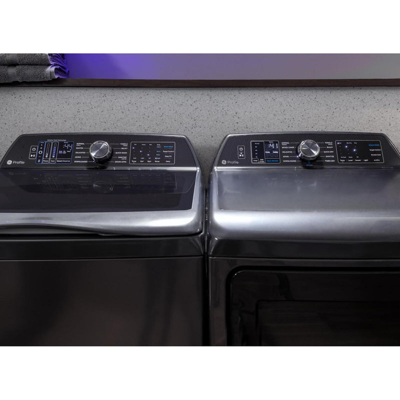GE Profile 5.3 cu. ft. Top Loading Washer with Smarter Wash Technology and FlexDispense™ PTW905BPTDG IMAGE 8