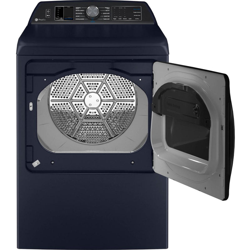 GE Profile 7.3 cu. ft. Electric Dryer with Fabric Refresh PTD90EBPTRS IMAGE 2