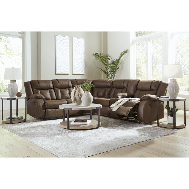 Signature Design by Ashley Trail Boys Reclining Leather Look 2 pc Sectional 8270348/8270349 IMAGE 5