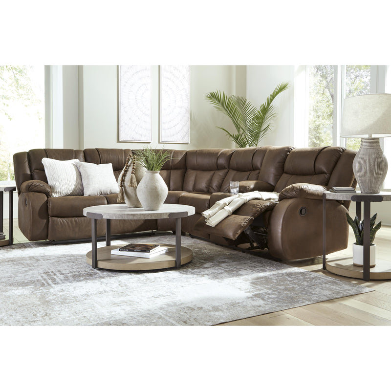 Signature Design by Ashley Trail Boys Reclining Leather Look 2 pc Sectional 8270348/8270349 IMAGE 9