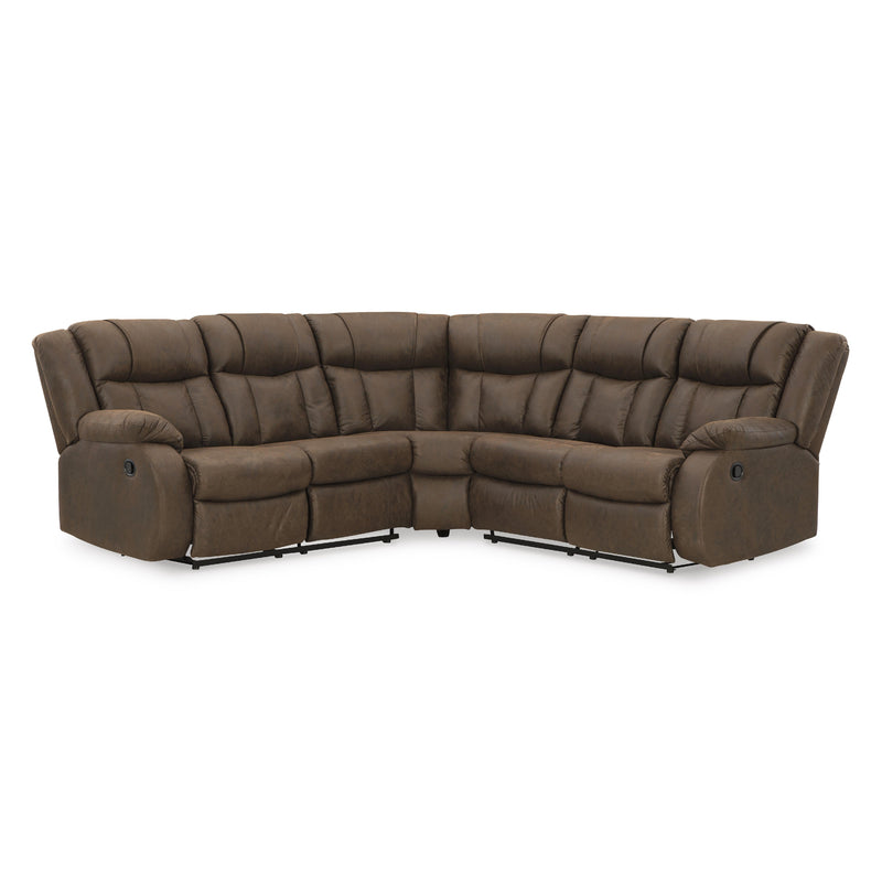 Signature Design by Ashley Trail Boys Reclining Leather Look 2 pc Sectional 8270348/8270350 IMAGE 1
