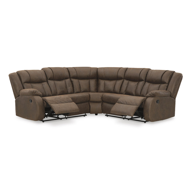 Signature Design by Ashley Trail Boys Reclining Leather Look 2 pc Sectional 8270348/8270350 IMAGE 2