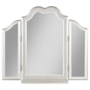 Coaster Furniture Evangeline 223398 Tri-Fold Vanity Mirror - Silver Oak IMAGE 3