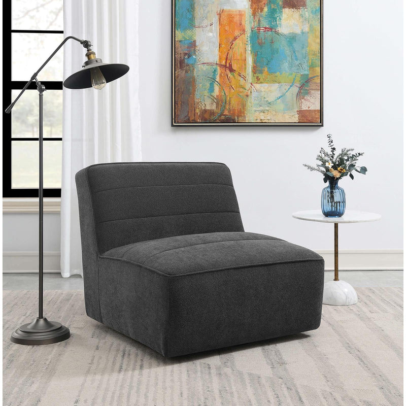 Coaster Furniture Cobie Swivel Fabric Accent Chair 905713 IMAGE 2