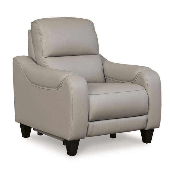 Signature Design by Ashley Mercomatic Power Leather Match Recliner U7531213 IMAGE 1