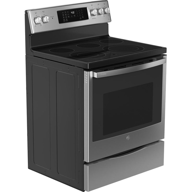 GE Profile 30-inch Freestanding Electric Range with Convection Technology PB900YVFS IMAGE 13