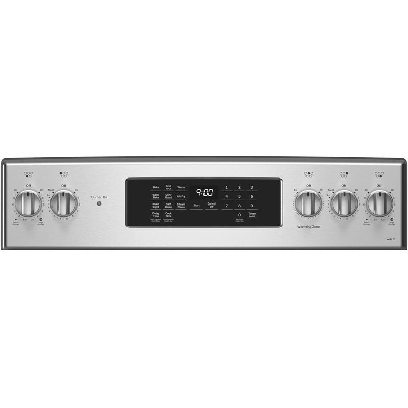 GE Profile 30-inch Freestanding Electric Range with Convection Technology PB900YVFS IMAGE 5