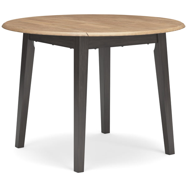 Signature Design by Ashley Round Gesthaven Dining Table D396-15 IMAGE 1