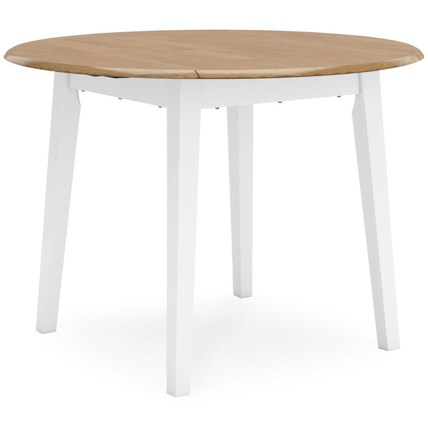 Signature Design by Ashley Round Gesthaven Dining Table D398-15 IMAGE 1