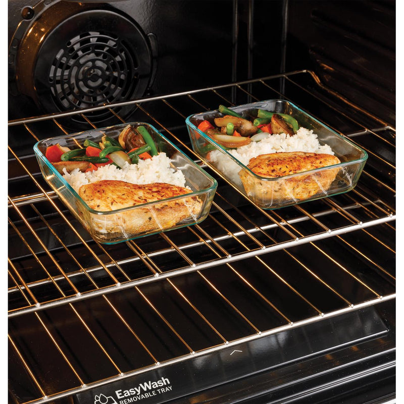 GE 30-inch Slide-in Electric Range with Convection Technology GRS600AVES IMAGE 12