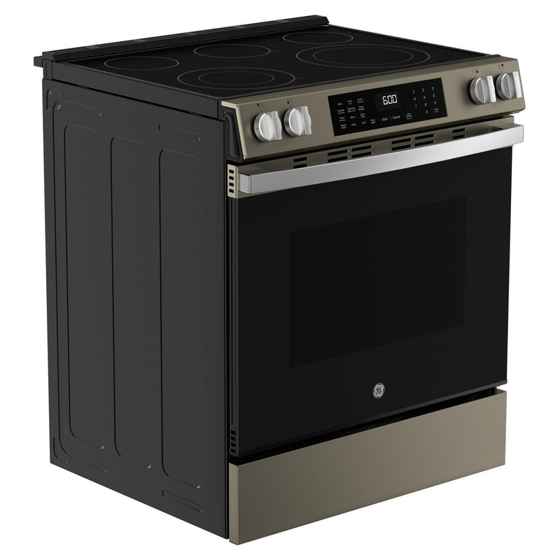 GE 30-inch Slide-in Electric Range with Convection Technology GRS600AVES IMAGE 14