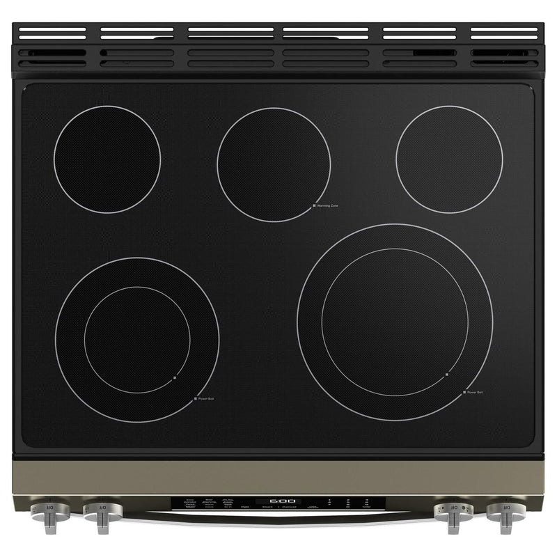 GE 30-inch Slide-in Electric Range with Convection Technology GRS600AVES IMAGE 4