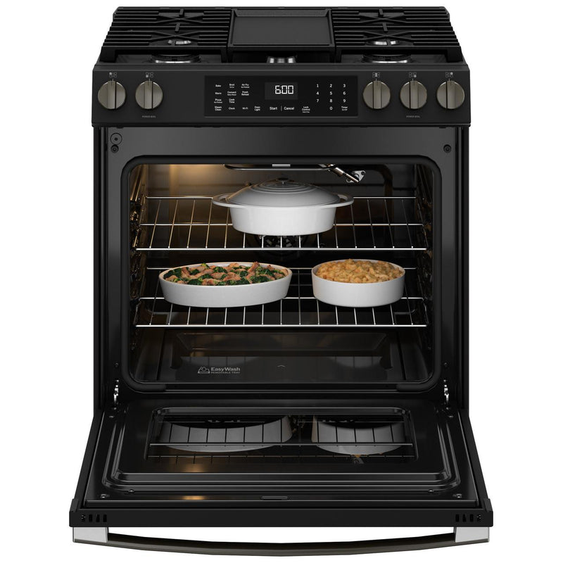 GE 30-inch Slide-in Gas Range with WiFi GGS600AVDS IMAGE 2